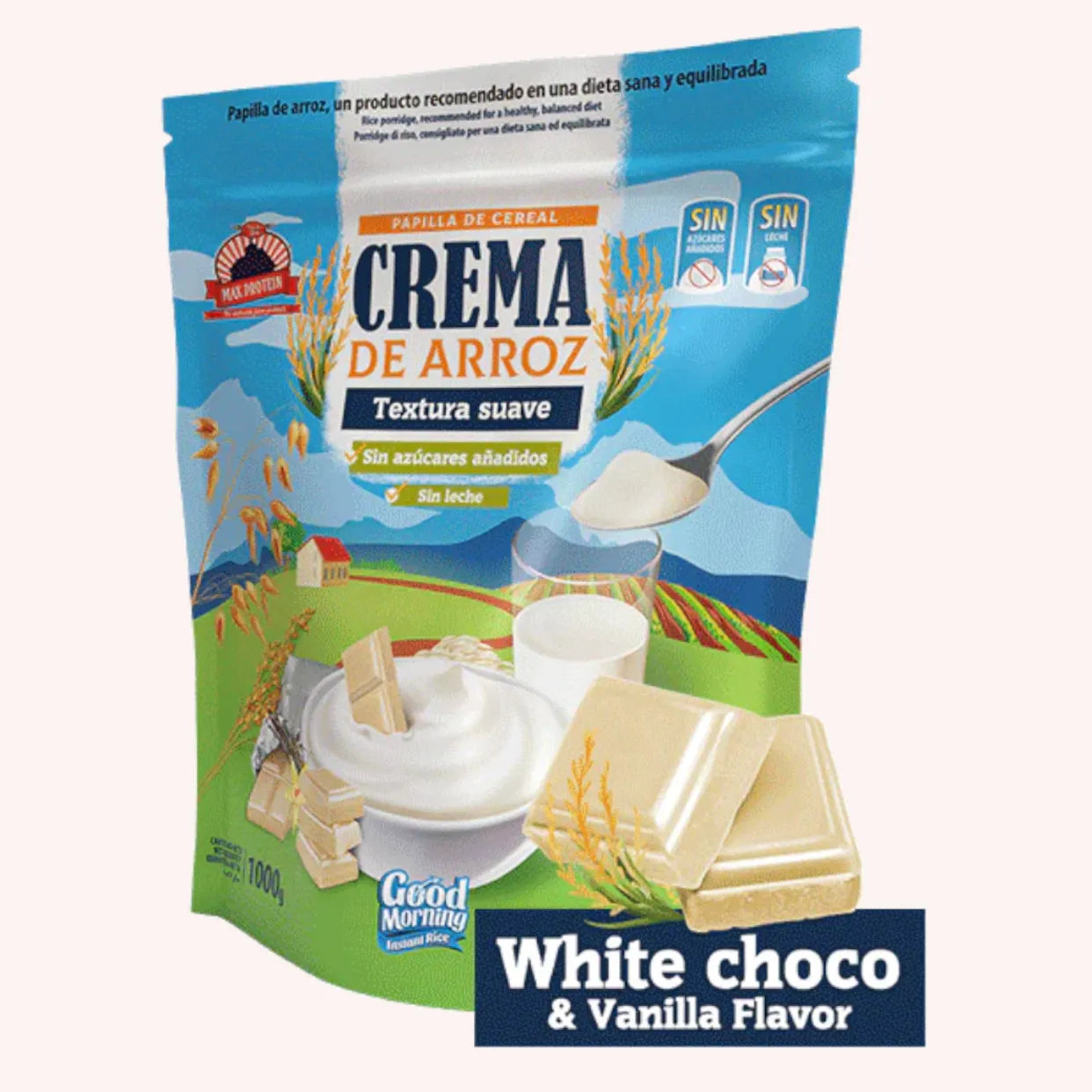 Rice Cream Crema de Arroz - Max Protein